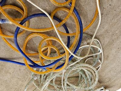 Rope lights Multi colored - Blue and yellow