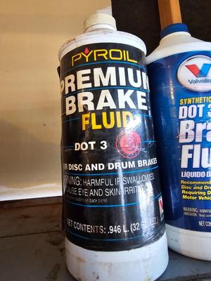 Automotive chemicals - full to partially full