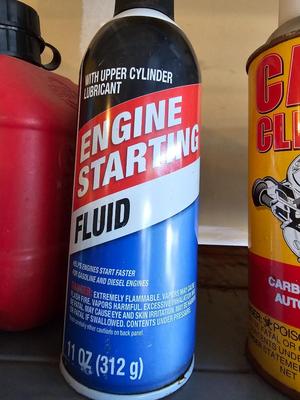 Automotive chemicals - full to partially full