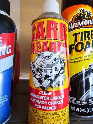 Automotive chemicals - full to partially full