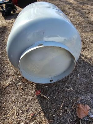 Full propane bottle