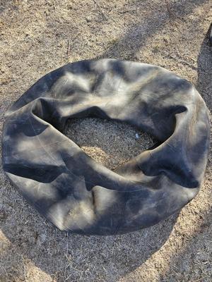 Three rubber river tubes