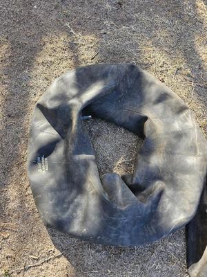 Three rubber river tubes