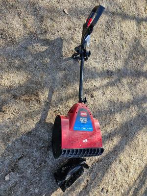 Electric Toro power shovel plus - snow and sweeper