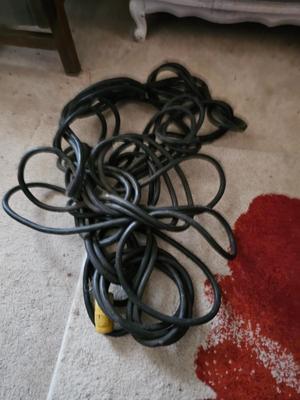 Heavy duty camper trailer extension cord