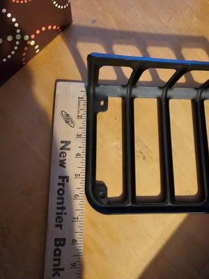 Two metal taillight covers for Jeep - Brand new ordered and they were the wrong size.