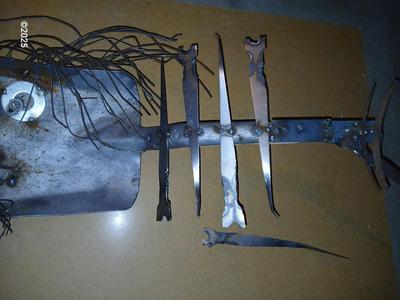 Cool handmade shovel fish # 2