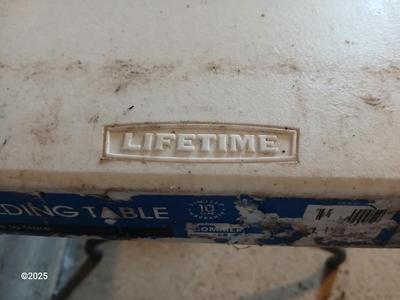 Lifetime folding table (1 of 3)