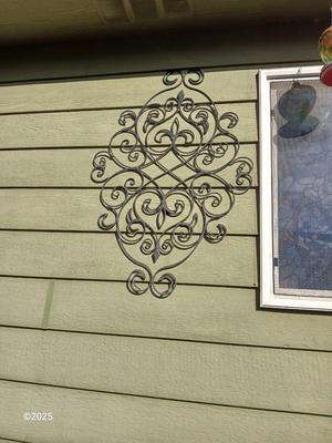 Three-piece metal Decorative wall hanging