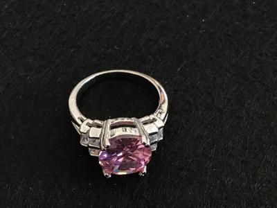 Gorgeous Pink Cocktail Ring