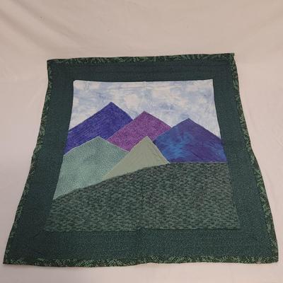 Mountain Quilt Wall Art (B1-EL)