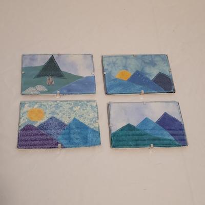 Mountain Quilt Wall Art (B1-EL)