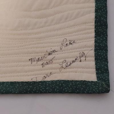 Mountain Quilt Wall Art (B1-EL)