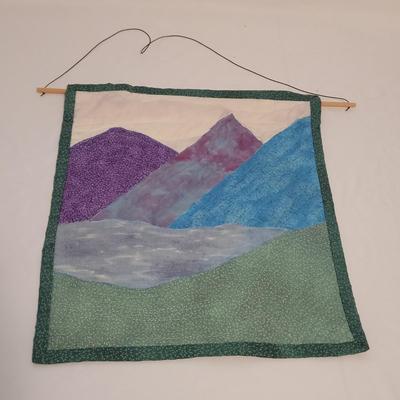 Mountain Quilt Wall Art (B1-EL)