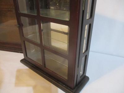 Table Top/Wall Curio Cabinets