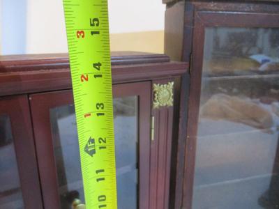 Table Top/Wall Curio Cabinets