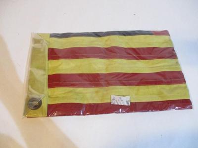Pair Of Tea Stained Flags 17" x 28"