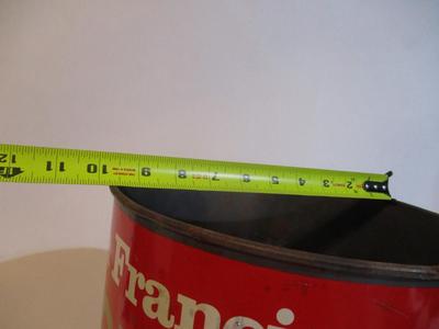 Vintage San Francisco 49ers Metal Trash Cans