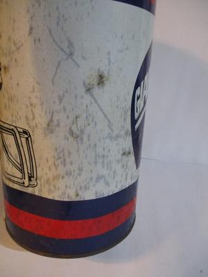 Vintage New York Giants Metal Trash Can
