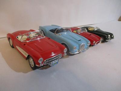 Bburago Chevrolet Corvette Scale 1/18 Aurelia 824 Spider 1/18 Cobra 427 1/24 Jaguar Scale 1/24