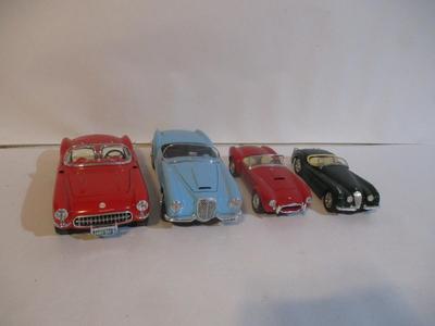 Bburago Chevrolet Corvette Scale 1/18 Aurelia 824 Spider 1/18 Cobra 427 1/24 Jaguar Scale 1/24