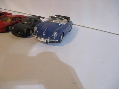Bburago Porsche 356 Scale 1/18 Ferrari 250 Testarossa 1/24 Ferrari GTO 1/26 Porsche 911 1/24
