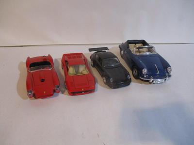 Bburago Porsche 356 Scale 1/18 Ferrari 250 Testarossa 1/24 Ferrari GTO 1/26 Porsche 911 1/24