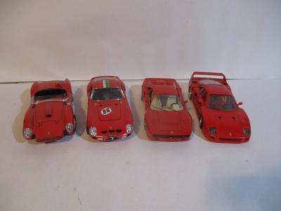 Bburago Ferrari 250 Testa Rossa Scale 1/18 Ferrari GTO 1/18