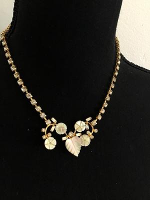 Germany Vintage Rhinestone Necklace