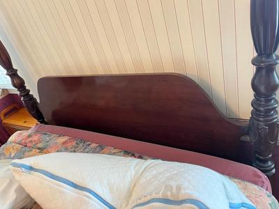 LOT 46X: Queen-Sized Four-Post Bed