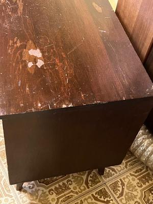 LOT 51W: Vintage Mid-Century Record Cabinet