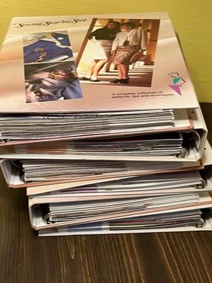 LOT 52W: Sewing / Crafting Lot - Books, Patterns, Fabric and More