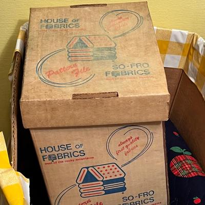 LOT 52W: Sewing / Crafting Lot - Books, Patterns, Fabric and More