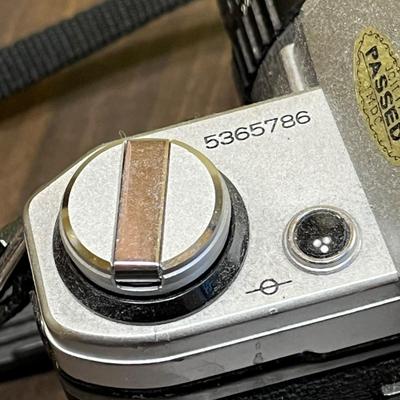LOT 54W: Vintage 35mm Film Camera - Cannon AE-1 with Two Lenses and Manuals