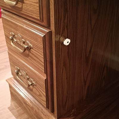 LOT 84B: Beautiful Athens Furniture Roll Top Desk