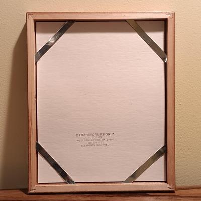 LOT 85B: E. Halsey 'Transformations' Golf Print, Flattened J&B Glass Bottle Art & MCM Decanter Set