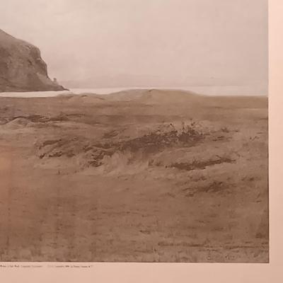 LOT 89B: Douglas Adams 'A Difficult Bunker' Golf Lithograph