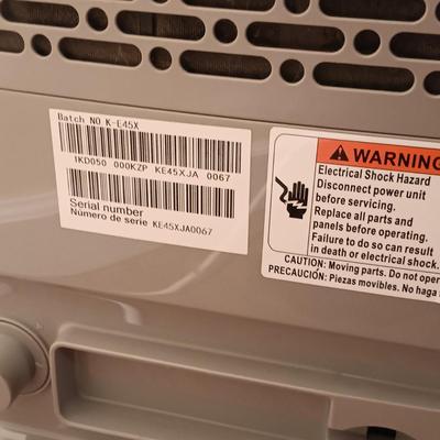LOT 94B: Hisense DH5019K1G 50-Pint 2-Speed Dehumidifier