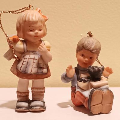 LOT 96B: Goebel Hummel 1997 Set of (6) Christmas Ornaments