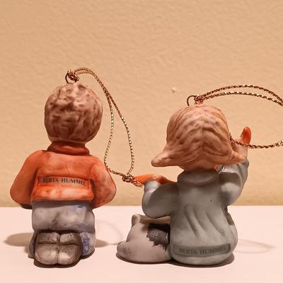 LOT 96B: Goebel Hummel 1997 Set of (6) Christmas Ornaments