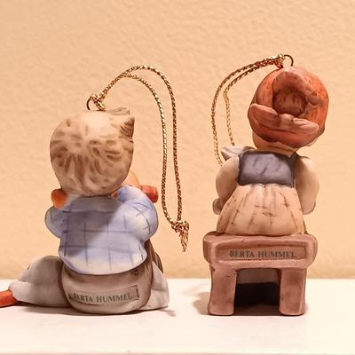 LOT 96B: Goebel Hummel 1997 Set of (6) Christmas Ornaments