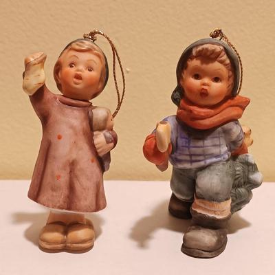 LOT 97B: Goebel Hummel 1997 Set of (5) Christmas Ornaments
