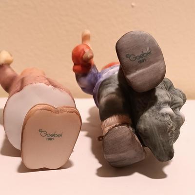 LOT 97B: Goebel Hummel 1997 Set of (5) Christmas Ornaments