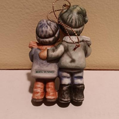 LOT 97B: Goebel Hummel 1997 Set of (5) Christmas Ornaments