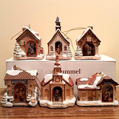 LOT 98B: The Bradford Edition Complete Set of (24) M.I. Hummel Bavarian Village Ornaments