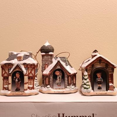 LOT 98B: The Bradford Edition Complete Set of (24) M.I. Hummel Bavarian Village Ornaments