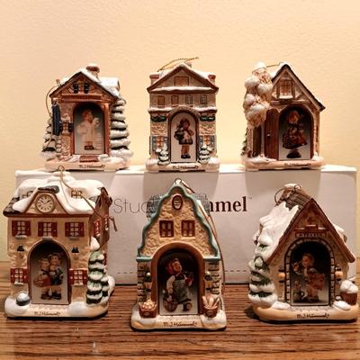 LOT 98B: The Bradford Edition Complete Set of (24) M.I. Hummel Bavarian Village Ornaments