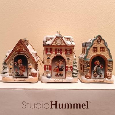 LOT 98B: The Bradford Edition Complete Set of (24) M.I. Hummel Bavarian Village Ornaments