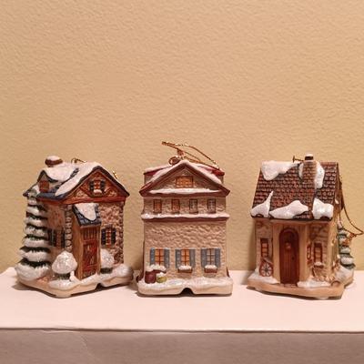 LOT 98B: The Bradford Edition Complete Set of (24) M.I. Hummel Bavarian Village Ornaments