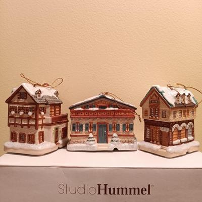LOT 98B: The Bradford Edition Complete Set of (24) M.I. Hummel Bavarian Village Ornaments